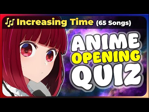 ⏱️ ANIME OPENING QUIZ: 3–8 Seconds Challenge! 【Easy → Otaku】  (65 Songs!)