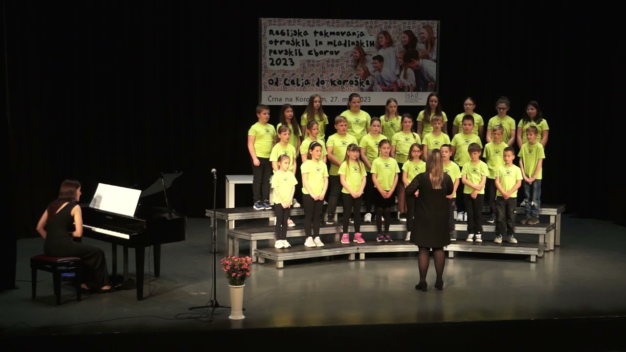 Regijsko tekmovanje OPZ in MPZ Od Celja do Koroške 2023, Otroški pevski zbor OŠ Ribnica na Pohorju