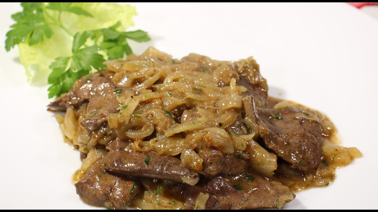 FEGATO alla VENEZIANA RICETTA || FEGATO alla VENETA