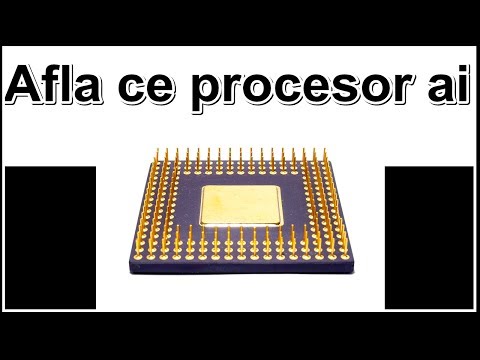 Video: Cum Să Aflați Modelul Procesorului