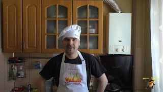 Багет фаршированый грибами и курицей Багет фаршированый грибами и курицей
