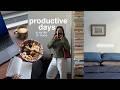 productive &amp; realistic days in my life