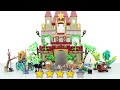 Lego Plants vs. Zombies: Castle Garden Warfare Brick Set Unboxing & Building | Unofficial Lego