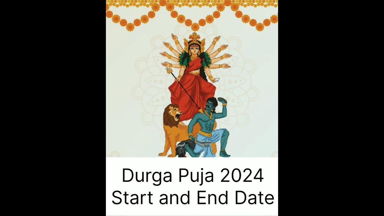 Durga Puja 2024 Start and End Date shorts trending viral durgapuja