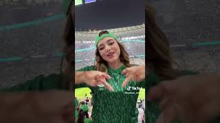 جدید تيك توك بيسان اسماعيل 🇸🇦 في مباراة السعودية 😻كاس العالم لايفوتكم