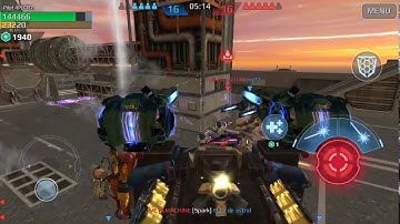 New Module and Weapons! War Robot Test Server Gamplay