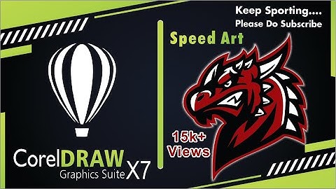 how to Trace in Coreldraw with Pen Tool | #SpeedArt | #printstudios