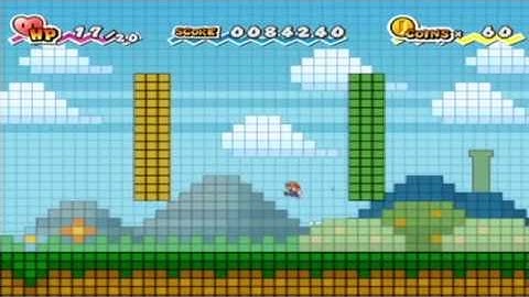 Super Paper Mario Walkthrough Part 15: Chapter 3 - 1 Part 2