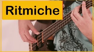 Video thumbnail of "Ritmiche per basso elettrico - Lezione 13e Bassista Contemporaneo Online"