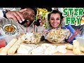 Stir Fry Mukbang🍙🥘+Q&A