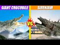 Giant Crocodile vs Sirenjaw | SPORE