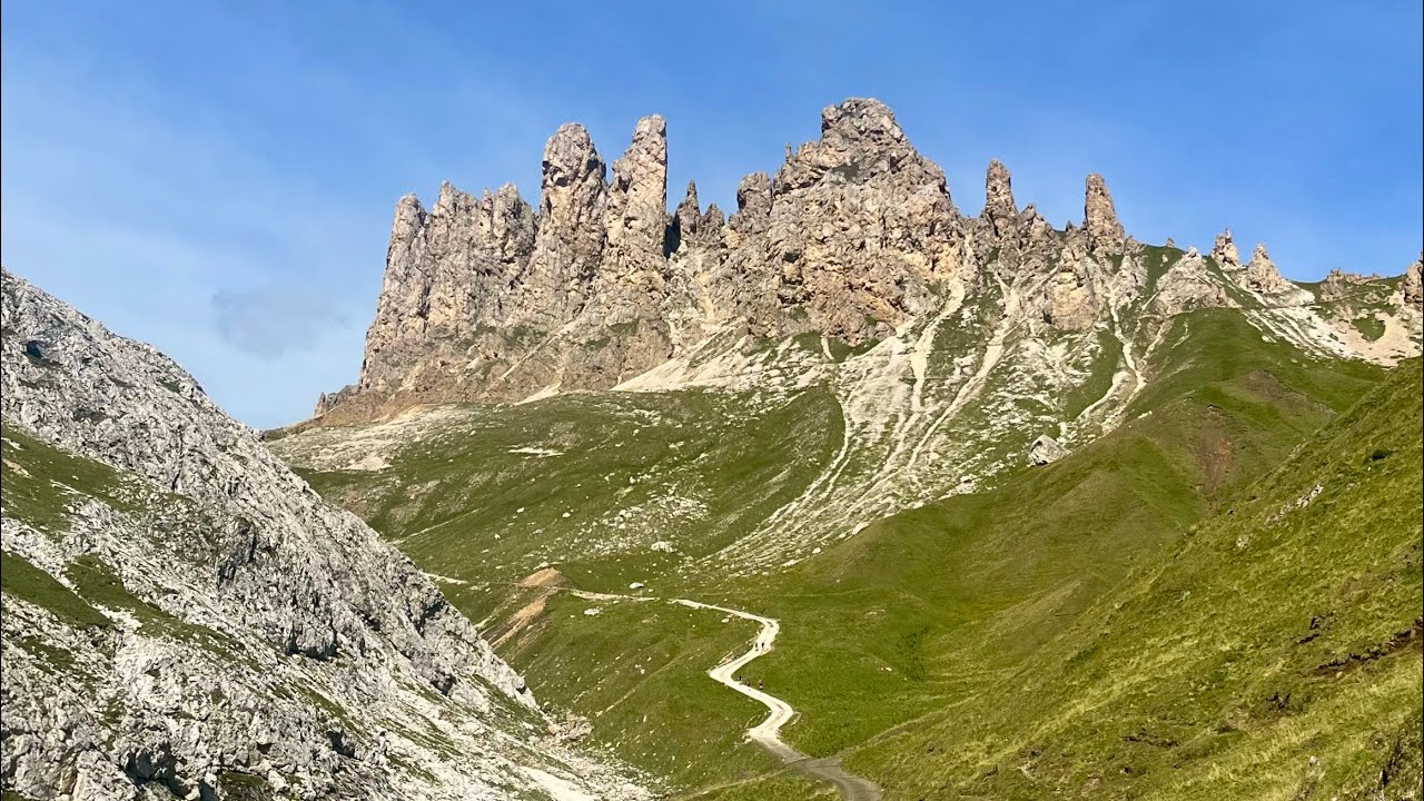 Alpe di Siusi -  Denti di Terrarossa (Rif. Tires) - Rosengarten Rundwanderung