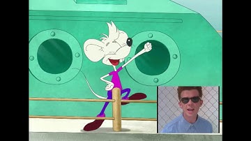 White Mouse Laughing (Leopold the Cat) vs RickRoll