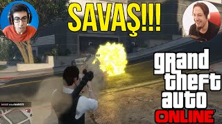 İÇ SAVAŞ ÇIKTI !! (GTA 5 Online Serbest Dolaşma)