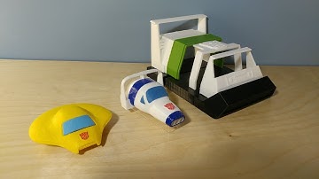 #203 3D Printed Transformers Models