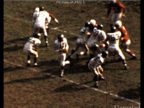 1956 Chicago Cardinals vs. Philadelphia Eagles NFL - 8mm home movie 