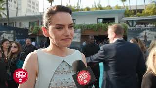 Interview with Daisy Ridley and the cast of "Young Woman and the Sea"