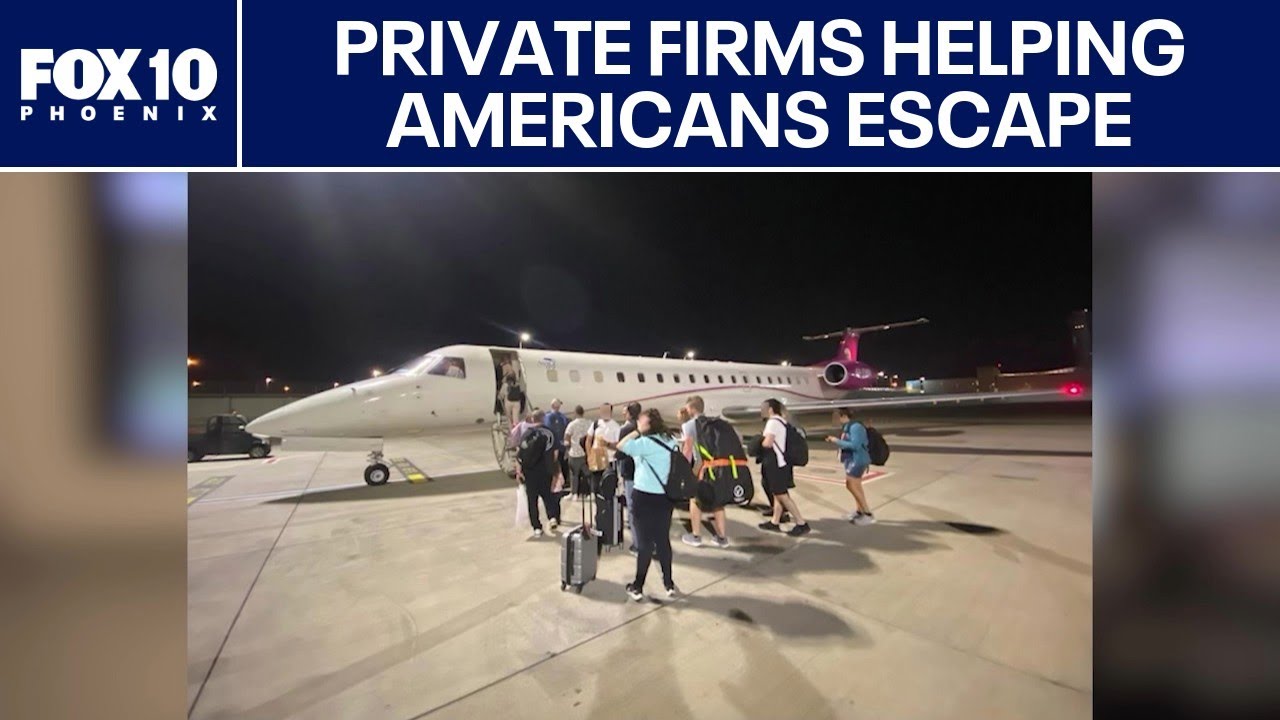 Mideast conflict: US firms helping with evacuations | FOX 10 Phoenix