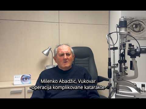Vraćen vid pacijentu nakon operacije komplikovane katarakte, specijalna bolnica Sveti Vid