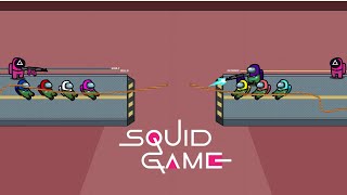 Squid Game in Among Us: Tug Of War
