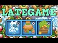 CRAZY STRATEGY - Ice, Village, Farm in Bananza Mode (Bloons TD Battles)