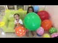 HARI ANAK NASIONAL - Rumah Zara penuh Balon Warna Warni | Belajar Warna ala Zara Cute