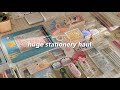 a huge back to school stationery haul 🍨 | w/ stationery pal