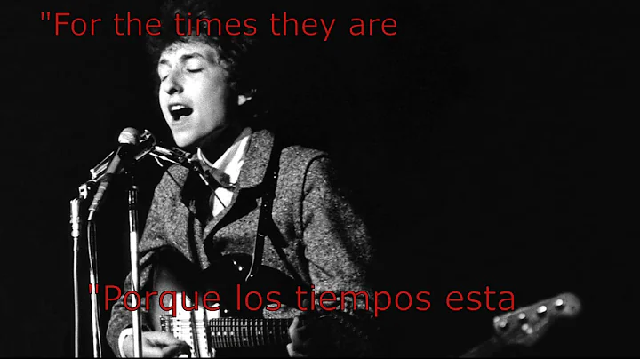 Bob Dylan -The Times they are A changin Subtitulado al Español
