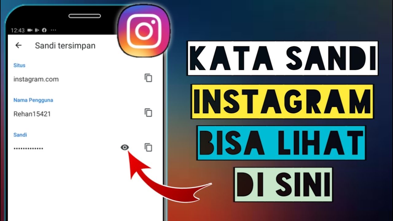 Cara melihat sandi ig di google