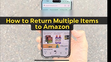 How to Return Multiple Items to Amazon (Group Return)