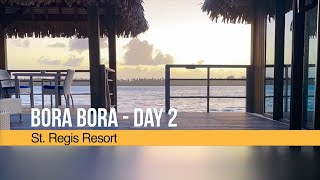 St. Regis Bora Bora Day 2 Snorkeling at the Lagoonarium, Iridium Spa Couples Massage