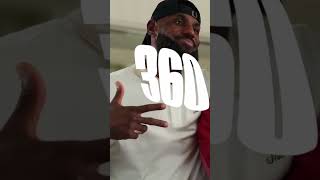 LeBron James on 360 with Speedy: Exclusive Interview #shorts
