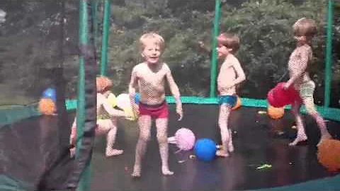 Fwd: Trampoline at Luke's party