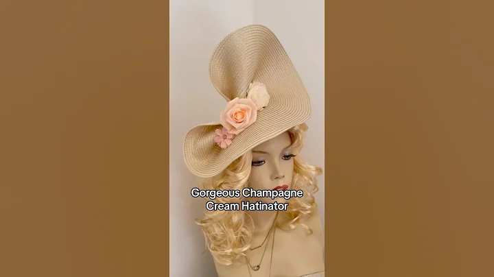 Cream Hatinator #fascinator #hatinator #weddinghat #millinery #ascothat #champagnehat #formalhat