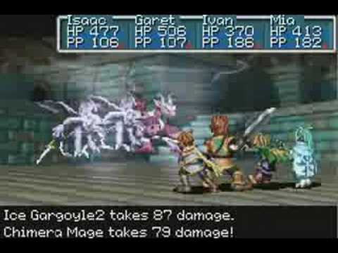 Golden Sun Part 103 (Tunnel Ruins Right Route) - YouTube