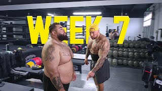 Weight-Loss Journey | Weigh In - Week 7 | The Most Intense Drop Set Back Workout With Big Joe!