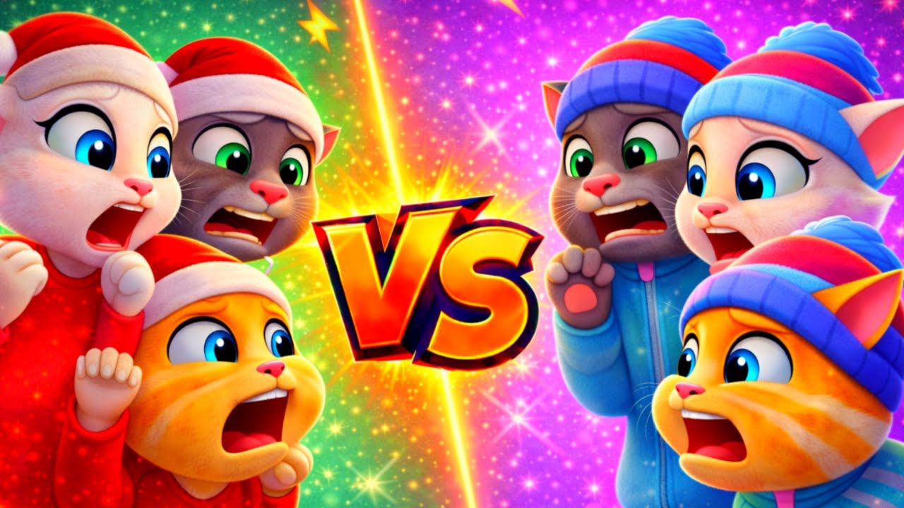 My Talking Tom Friends vs My Talking Tom Friends 2 | Talking Tom Friends Update 🧀🧀🧀