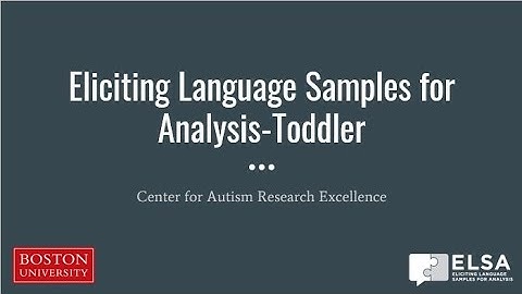 ELSA-T Instructional Video