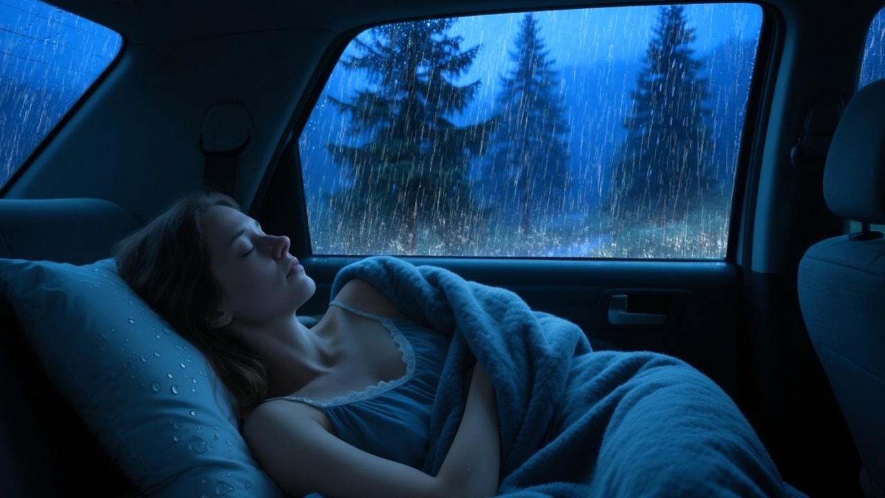 Sons Naturais de Chuva ☁️ Relaxamento Profundo e Paz Emocional