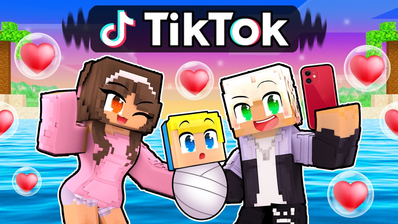 Adottato Da Una Famiglia Di TIKTOKERS Su Minecraft!