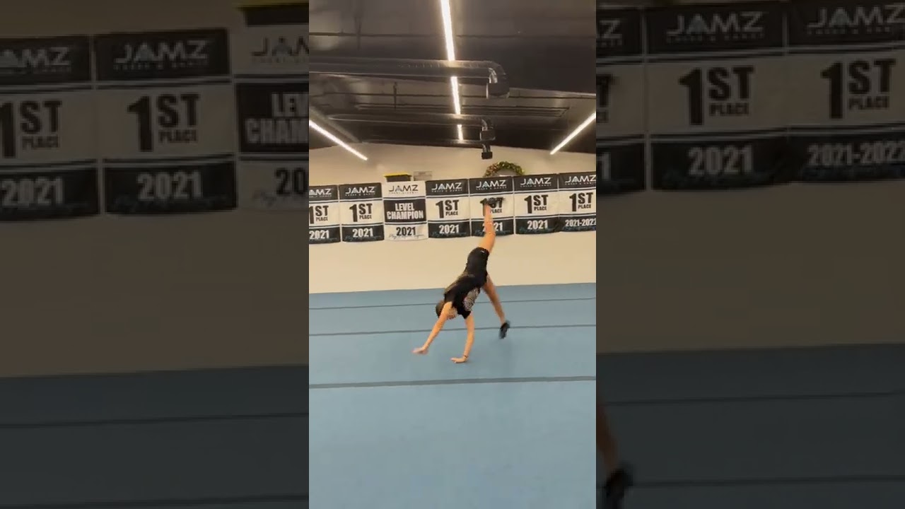 Roundoff back handspring full YouTube
