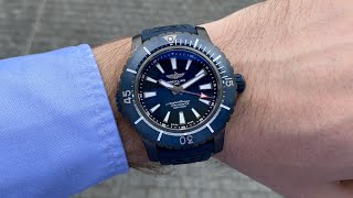 Breitling Superocean automatic 48 mm blue