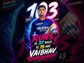 103 Runs in 37 Balls 😳🔥 | 15 Saal ka Future Star | Vaibhav Sooryavanshi 📄#shortsfeed #ipl2026 #viral