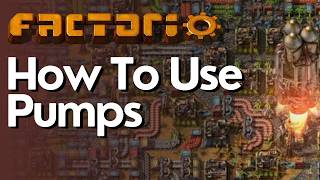 How To Use Pumps In Factorio