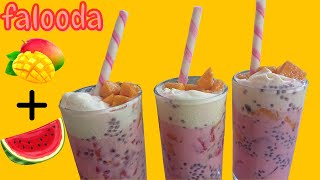 Easy way to make perfect Falooda Drink | Faluda