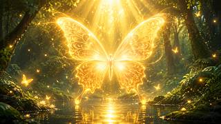 963Hz Golden Butterfly Meditation ✨ Open Your Higher Consciousness & Inner Light screenshot 5