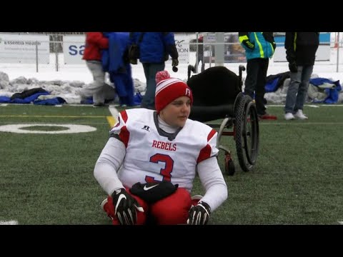 Moose Lake football player featured on CBS' 'Sunday Morning'