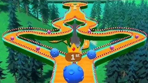 Sky Rolling Ball 3D - Super Speedrun Gameplay Level - 138 to 145