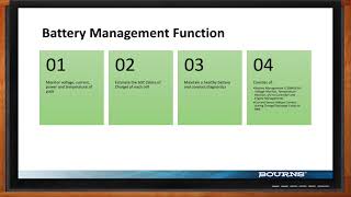 Electric Vehicles -- Bourns and Mouser Electronics