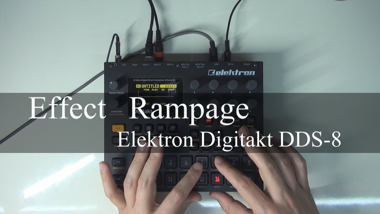 techno[elektron Digitakt DDS-8]Electronic Effect - YouTube